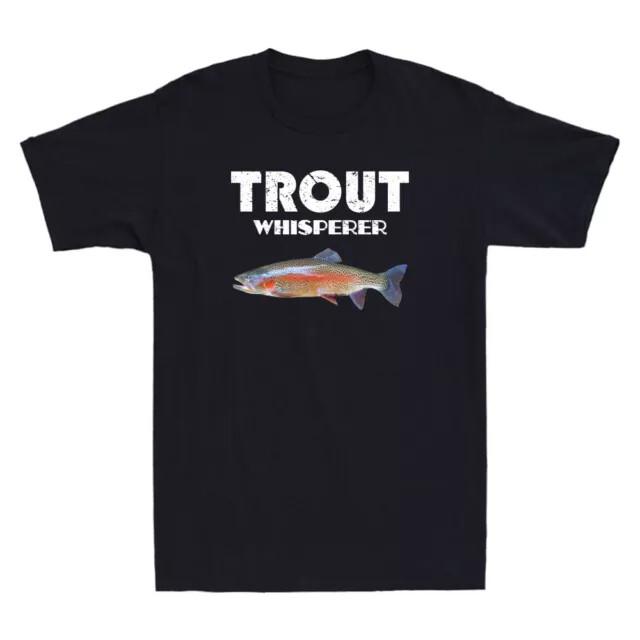 Trout Fishing Shirt Steelhead Rainbow Trout Whisperer Gift Vintage Men#039;s TShirt Unisex T-Shirt