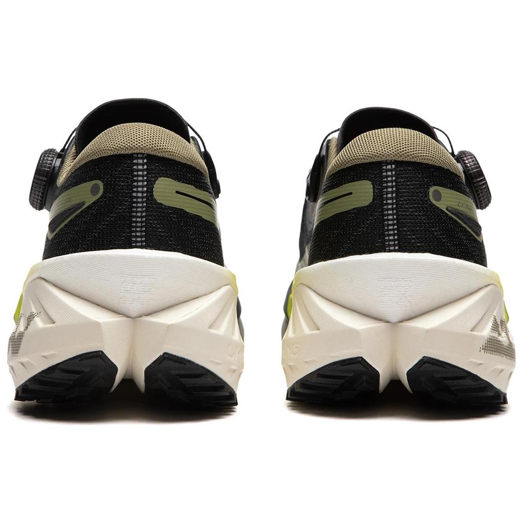Li Ning De Lucas PRO Низкие Беговые Кроссовки Мужские Черно-Зеленые ARNU001-7