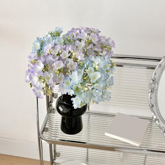 4 шт. искусственных веток жасмина, реалистичные искусственные цветы, букет, долговечные искусственные ветки жасмина