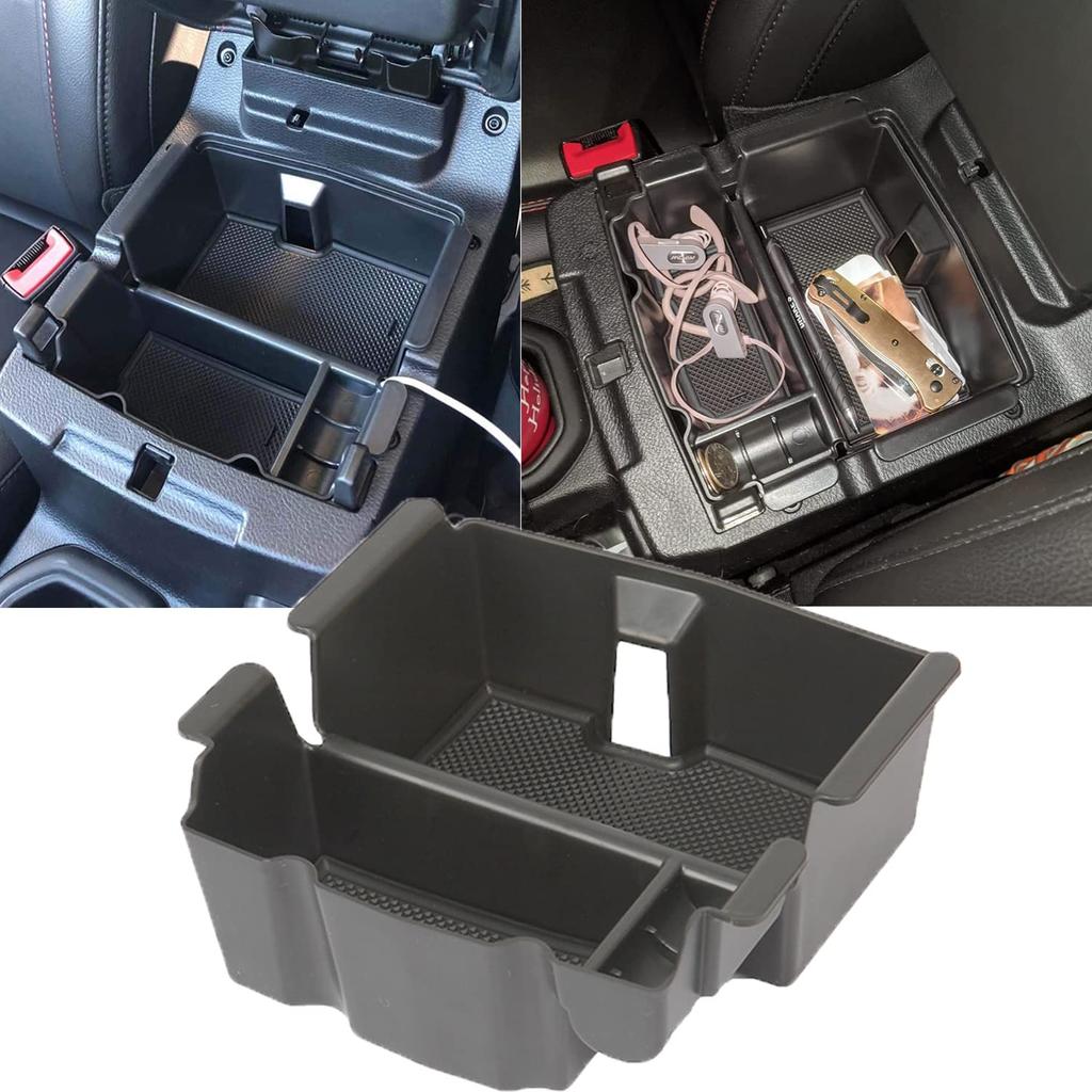 YOCTM Console Box Storage Case for Jeep Wrangler JL 2018 2019 2020 2021 2022 2023 Console Tray Storage Tray Glove Box Storage Organizer Custom Part