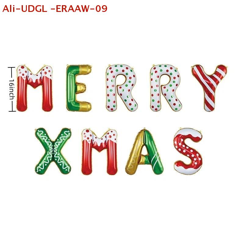 Christmas Foil Balloon Banner - 16-inch Party Decorations for Holiday Celebration, 1pc Merry Christmas Memento