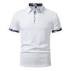 Мужские летние топы Camisa Polo Hombre 2026 Винтажные с коротким рукавом Пэчворк Цветные Поло Футболка Homme De Luxe Футболки для гольфа Топы