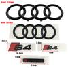 Glossy Black 192mm 275mm hot 2010-2019 S4 Badge ABS Car Styling Hood Front Bonnet Grill Rear Trunk S4 Emblem Stickers Accessory