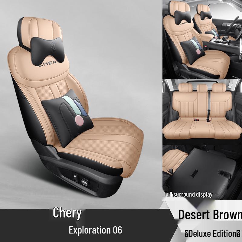 Универсальная полностью кожаная подушка на сиденье автомобиля для 2006 Explore, пятиместная, всесезонная - новая модель