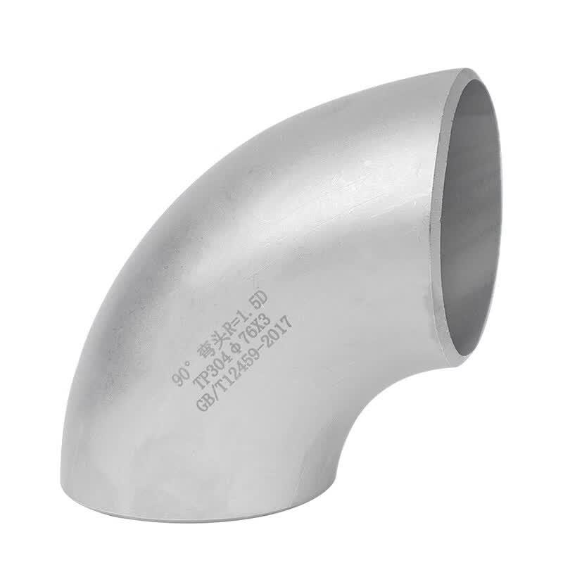 304 Stainless Steel 90-Degree Welding Elbow