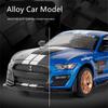 1/24 Ford Mustang Shelby GT500 Viper Сплав Спортивный Автомобиль Модель Литой Металл Игрушка Гоночный Автомобиль Модель Транспортного Средства Звук и Свет Детский Подарок