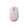 ELECOM Wireless Mouse (Receiver Included), Small, Compact, 3 Buttons, Blue LED, Lightweight, 50g, Pink, M-BL20DBPN