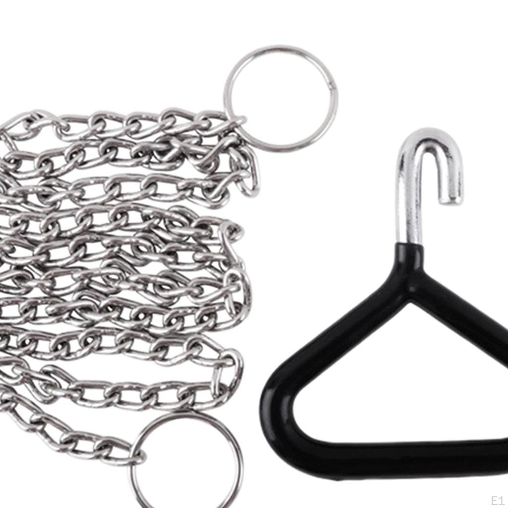 Ob Chain and Handles Goat Forceps Rust Resistant Solid 2 Handle 59 Inch Veterinary Instruments