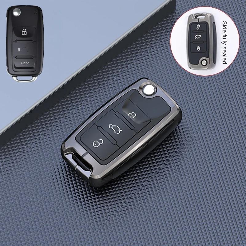 Чехол для автомобильного ключа для VW Volkswagen Passat B8 CC Polo Tiguan Golf 7 GOLF8 MK8 MK4 для Skoda A7 A5 Octavia Superb Yeti