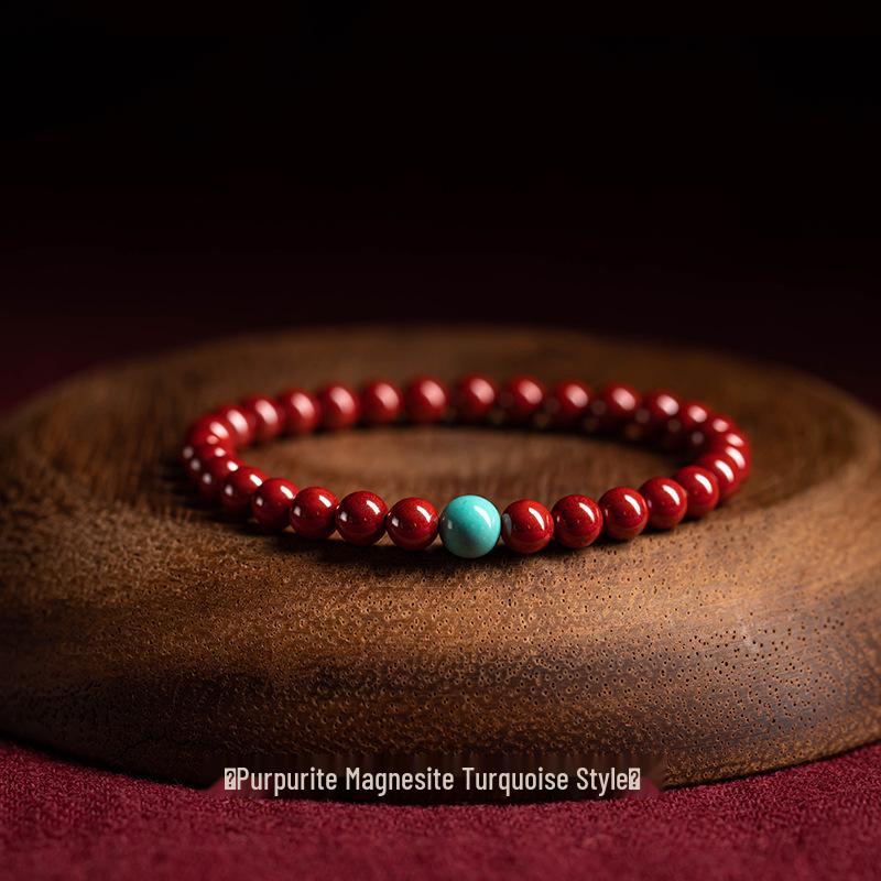 Модный хрустальный браслет 2025: Имитация агата и южный красный оригинальный подарок