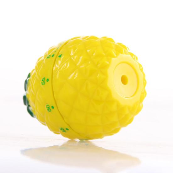 Кухонный таймер в форме ананаса с механическим вращением и ручным таймером обратного отсчета. Кухонные принадлежности.