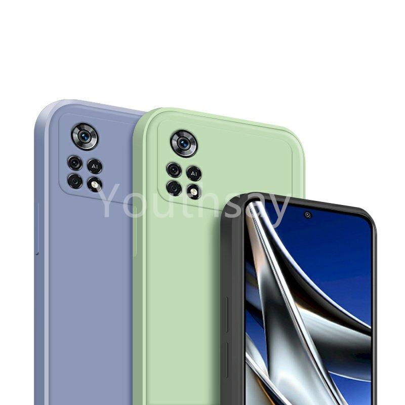 Чехол для Poco X4 Pro, чехол для Poco X5 X4 X3 M4 Pro F5 Pro, чехол Funda Shell, жидкий силикон, мягкий чехол для телефона TPU Poco M4 Pro X4 GT F4 F3 Redmi Note11 10