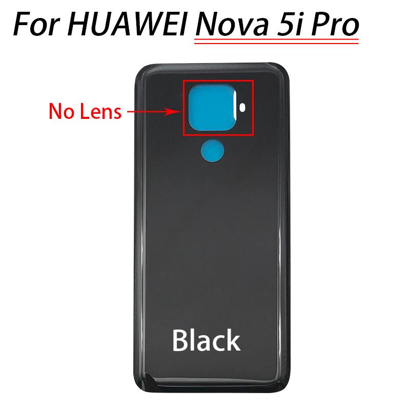 Для Huawei Nova 5i Pro задняя дверца батарейного отсека задний корпус с камерой