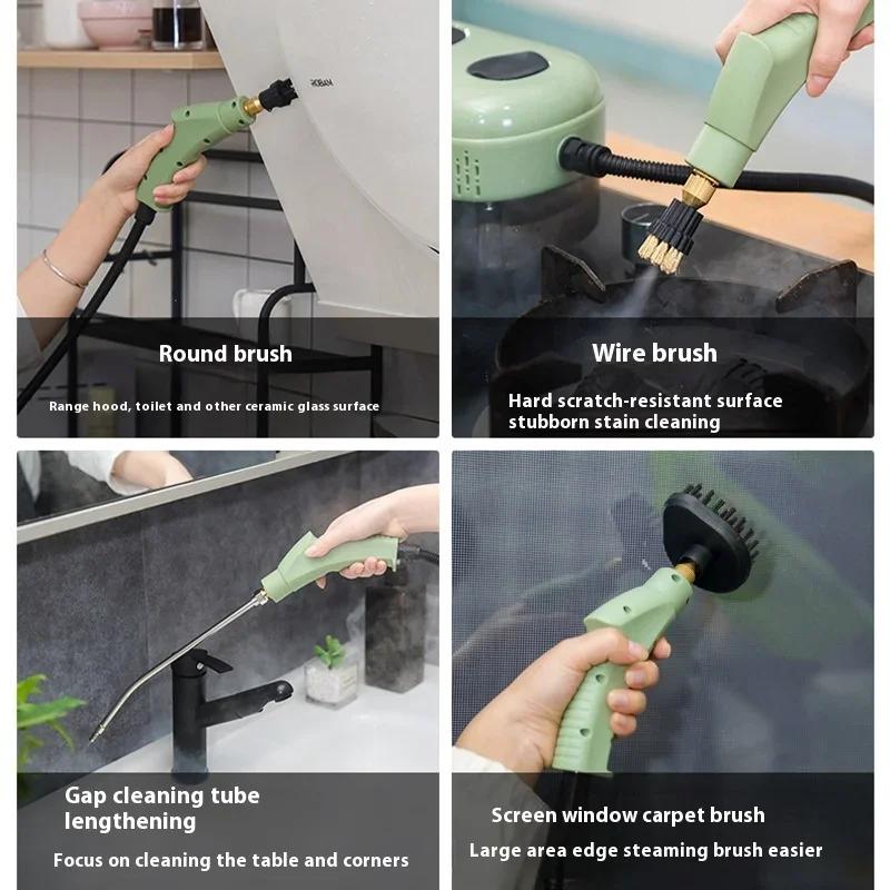 Multi-function Portable Steam Cleaner High Temperature Sterilization Disinfection Interior Steam Cleaner for Floor Kitchen Car