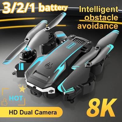 Новый Дрон G6 Pro 8K, двойная камера высокой четкости, аэрофотосъемка, WIFI, FPV, дрон для предотвращения препятствий, четырехроторный вертолет, игрушка в подарок для детей