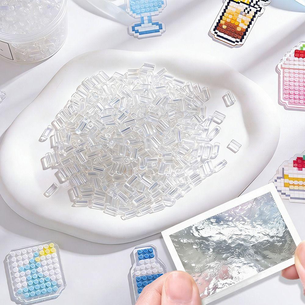 2.6mm Handmade DIY Perler Beads Heat Press Perler Bead Toy Gifts Glass-Colored Perler Bead