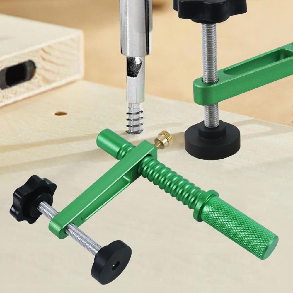 Aluminum Alloy Quick Hold Down Clamp 20mm Dog Bore Adjustable Table Clamp Workbench Use