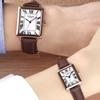 Saint Scott ST5502 Classic Unisex Couple Lightweight Square Leather Watch,Korean Popular Watches