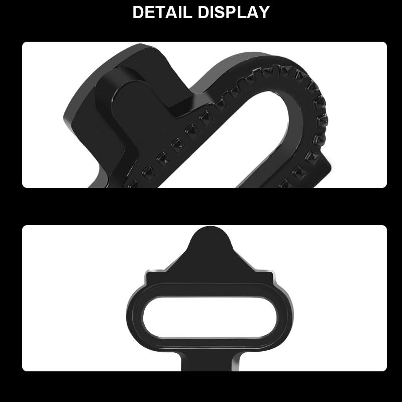 Bicycle Lock Pedal Plate Adapter Converter Mountain Bike Pedal SPD Shoes Copper Adapter Clamp Plate No Clip Eggbeater Lock