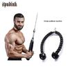 Triceps & Biceps Pulldown Rope - Single/Double Head for Lat Pulldown & Cable Machine Workouts