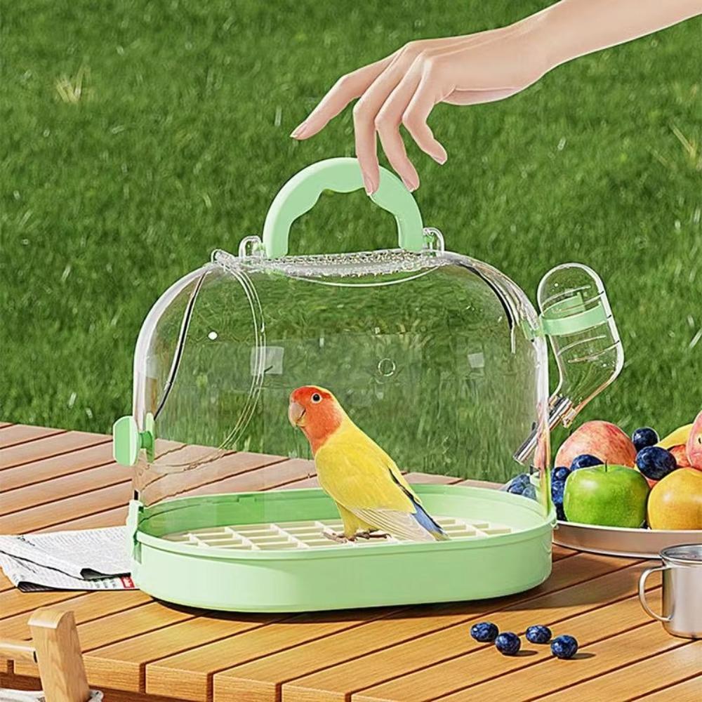 Breathable Bird Transport Cage Portable Parrots Carrying Case Lightweight Bird Carrier Go Out