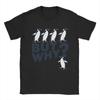 Streetwear T Shirt Beach But Why Penguin Nihilist Penguin TShirts  Pure Cotton Tshirt for Man Casual Cheap Short Sleeve Tops