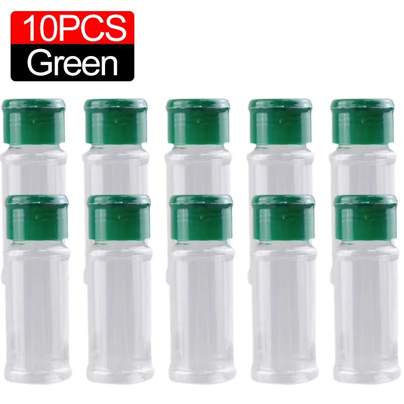 100 мл прозрачная бутылка для специй солонка перечница пластиковые банки для приправ барбекю коробка для приправ кухонные гаджеты банка для хранения порошка