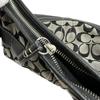 Coach Фирменная диагональная сумка через плечо кожаная черная Женская K05M-3574 Б/у
