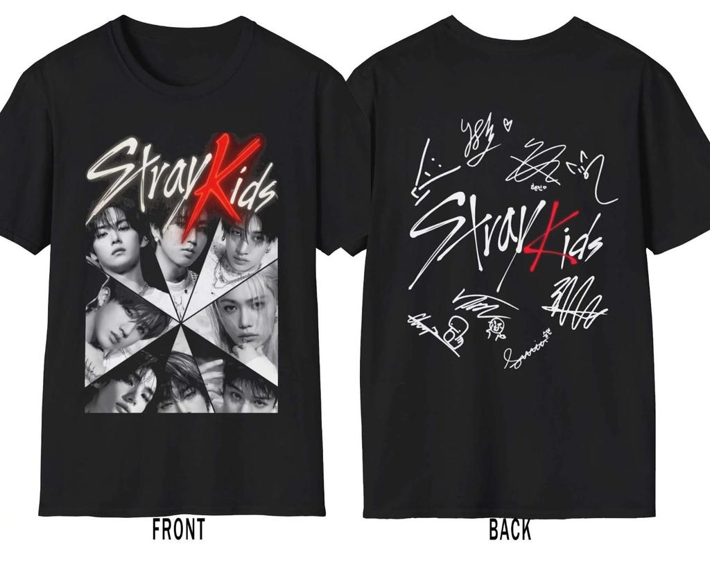 Stray Kids Do It Skzoo 2 Sides Reprint T-Shirt