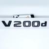 3D буквы V260L V220d V250d V300d Шильдик для Mercedes Benz V W447 Наклейка с логотипом на крыло и багажник Автомобильный значок GT1