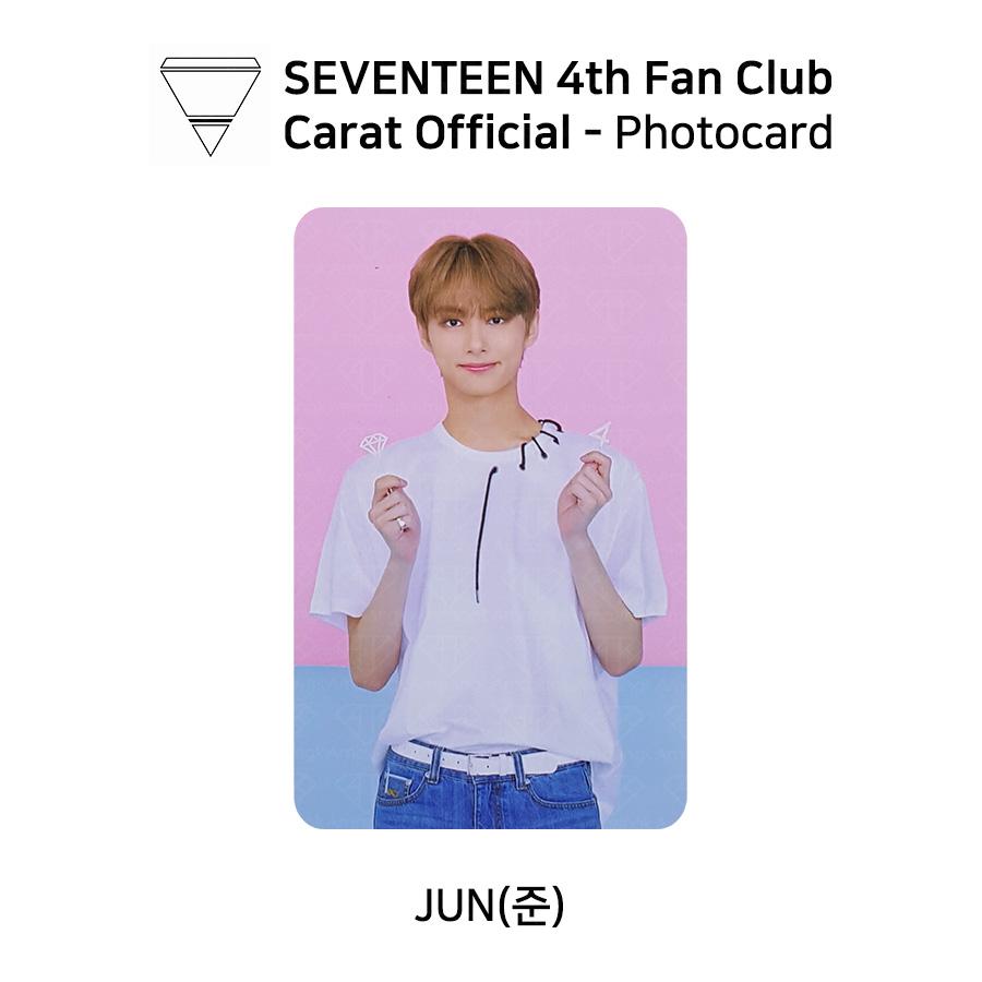 Seventeen Fan Club Carat 4th Term Goods Official Photocard KPOP