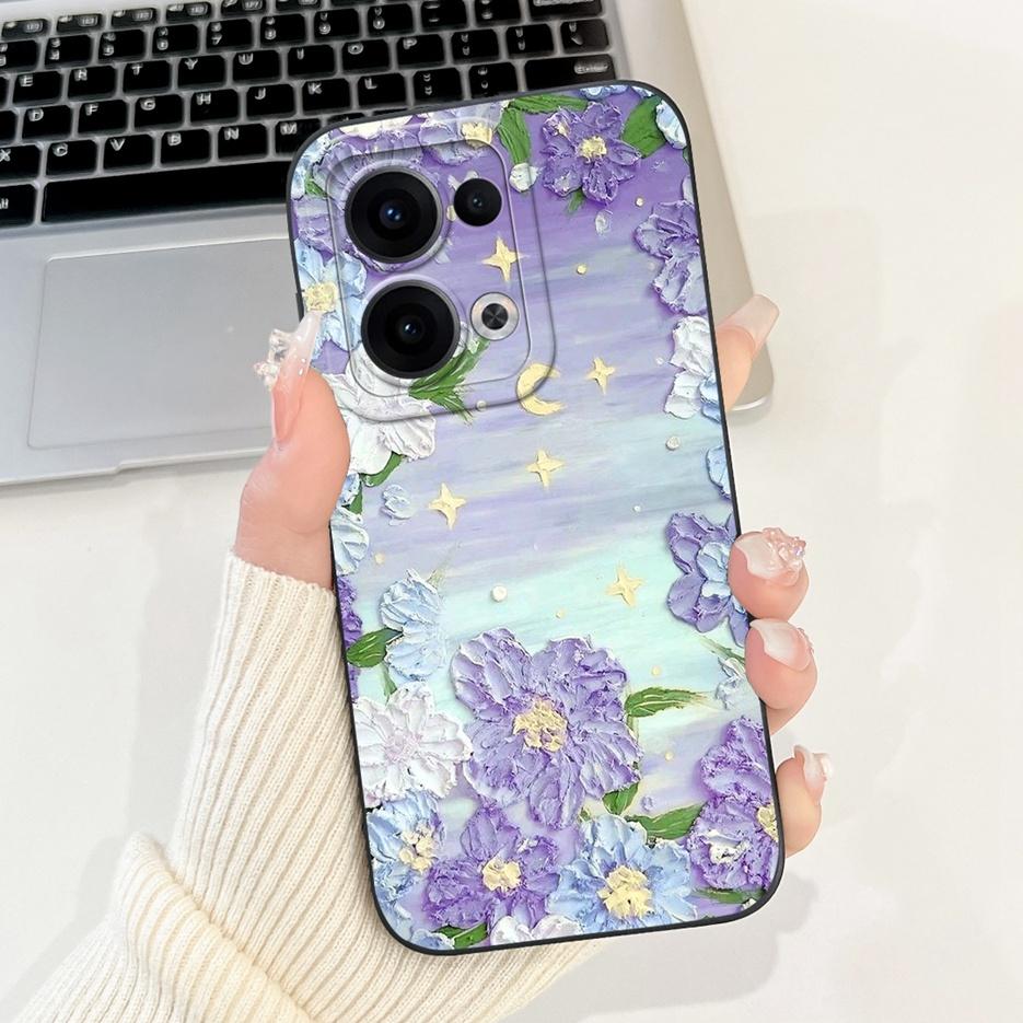 Чехол для Oppo Reno 13 Pro 5G CPH2697 Уникальный Модный Мультяшный Чехол Мягкий Силиконовый Чехол для Телефона Для Oppo Reno13 Pro Reno 13 5G Fundas