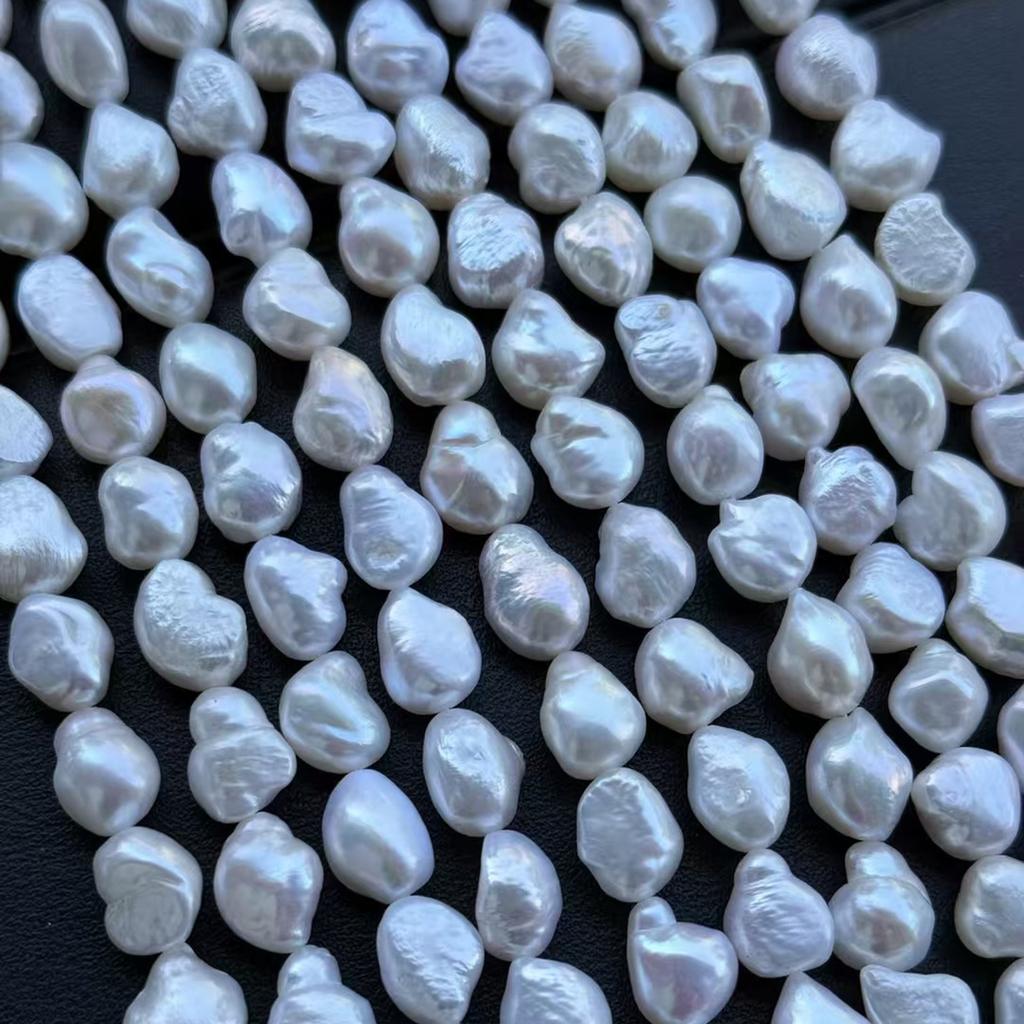 Подвеска своими руками из нерегулярного барочного жемчуга 10-11 мм для изготовления ювелирных изделий своими руками, ожерелья, серьги, браслеты, бусины, аксессуары