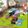 Custom 1Pc Barbapapa Anniversary Celebration Rug Office Carpet Indoor Outdoor Entrance Doormat Nonslip Soft And Comfortable Living Room D9152