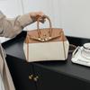 New Fashionable and High-end Classic Contrasting Platinum Bag Portable Shoulder Oblique Span Trendy Women's Bag
