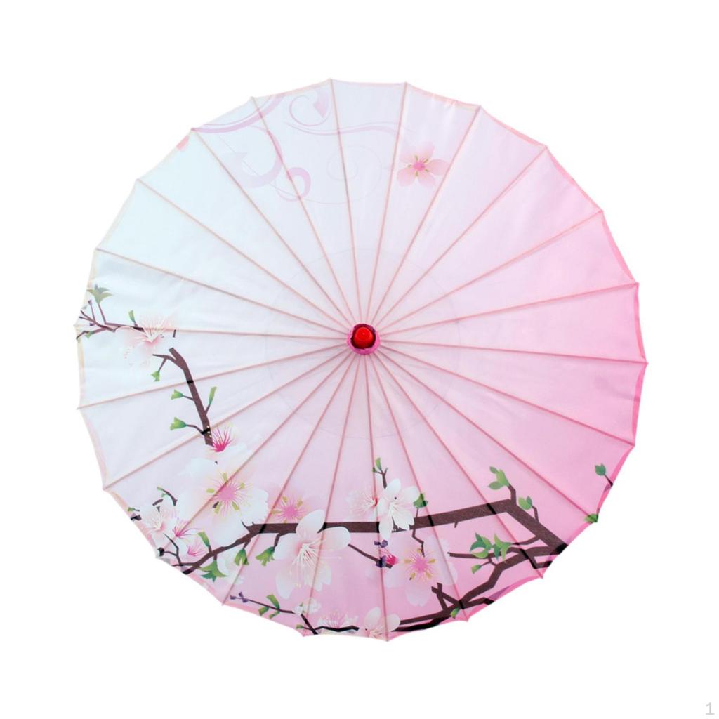 Китайский зонт из промасленной бумаги, античный восточный зонтик от солнца для женщин, танцевальные подарки