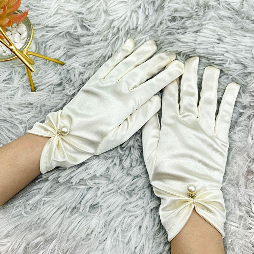 Аксессуары События Мероприятия Платье Свадебные Перчатки Невесты Перчатки для Вечеринки Длинные Варежки