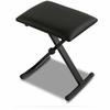 Folding Piano Keyboard Chair with 3 Height Adjustments and Non-Slip Surface (Black)