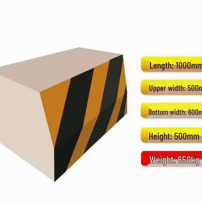 OIMG Traffic Barrier Concrete Pier