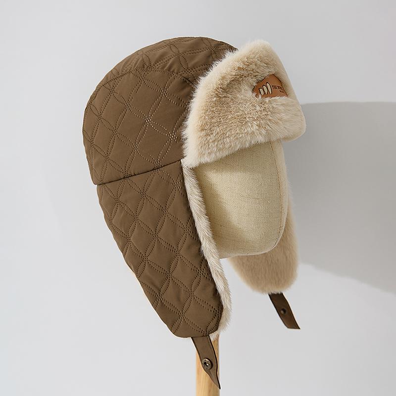 Осенне-зимние ветрозащитные бархатные мужские и женские терморукава, велосипедные шапки, защита для ушей, защита от холода, утепленные шапки-авиаторы