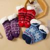 Women Thicken Winter Warm Non-slip Floor Socks Snow Sleep Carpet Slipper Socks