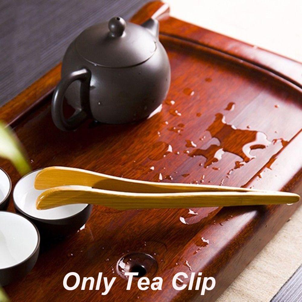 Gadget Food Toast Bacon Sugar Kitchen Tool Tweezer Tea Tongs Salad Clip Bamboo Wood