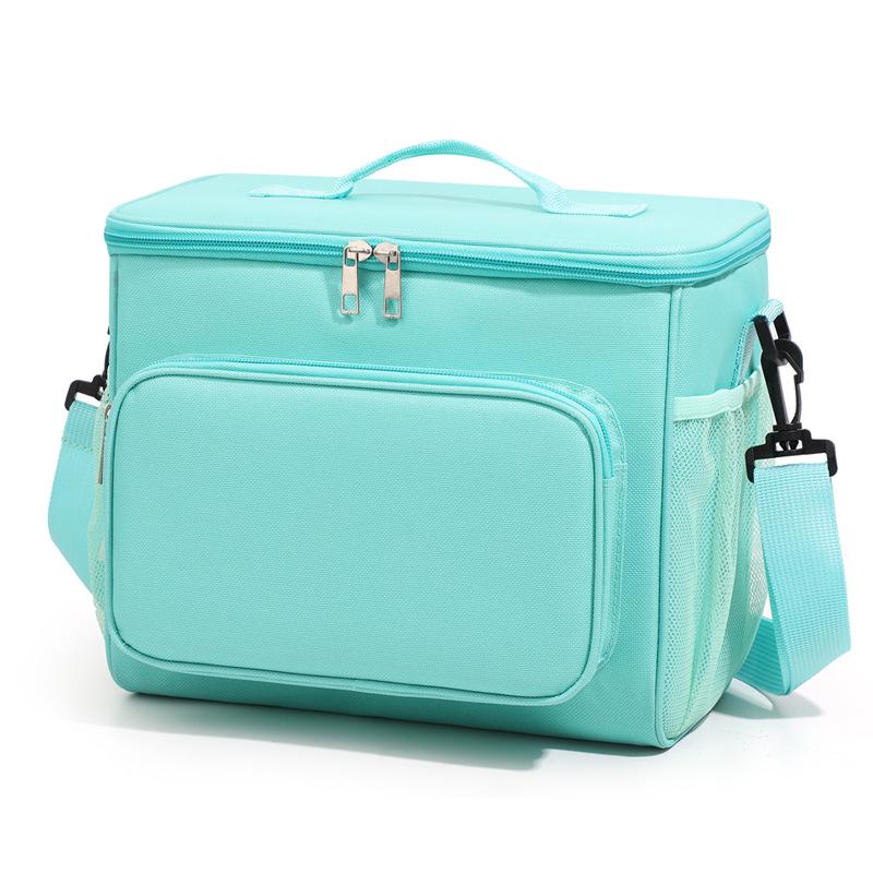 Портативная термосумка для ланча из ткани Оксфорд - Ручная и плечевая переноска, Идеально подходит для пикников и использования на открытом воздухе