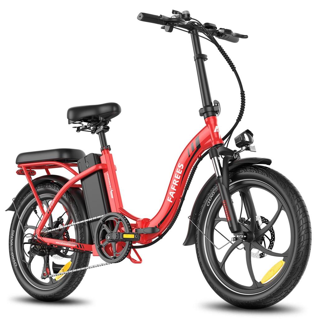 Fafrees F20+ Folding Electric Bike, 250W Motor, 36V 20Ah Battery, 20*3.0 Inch Tires