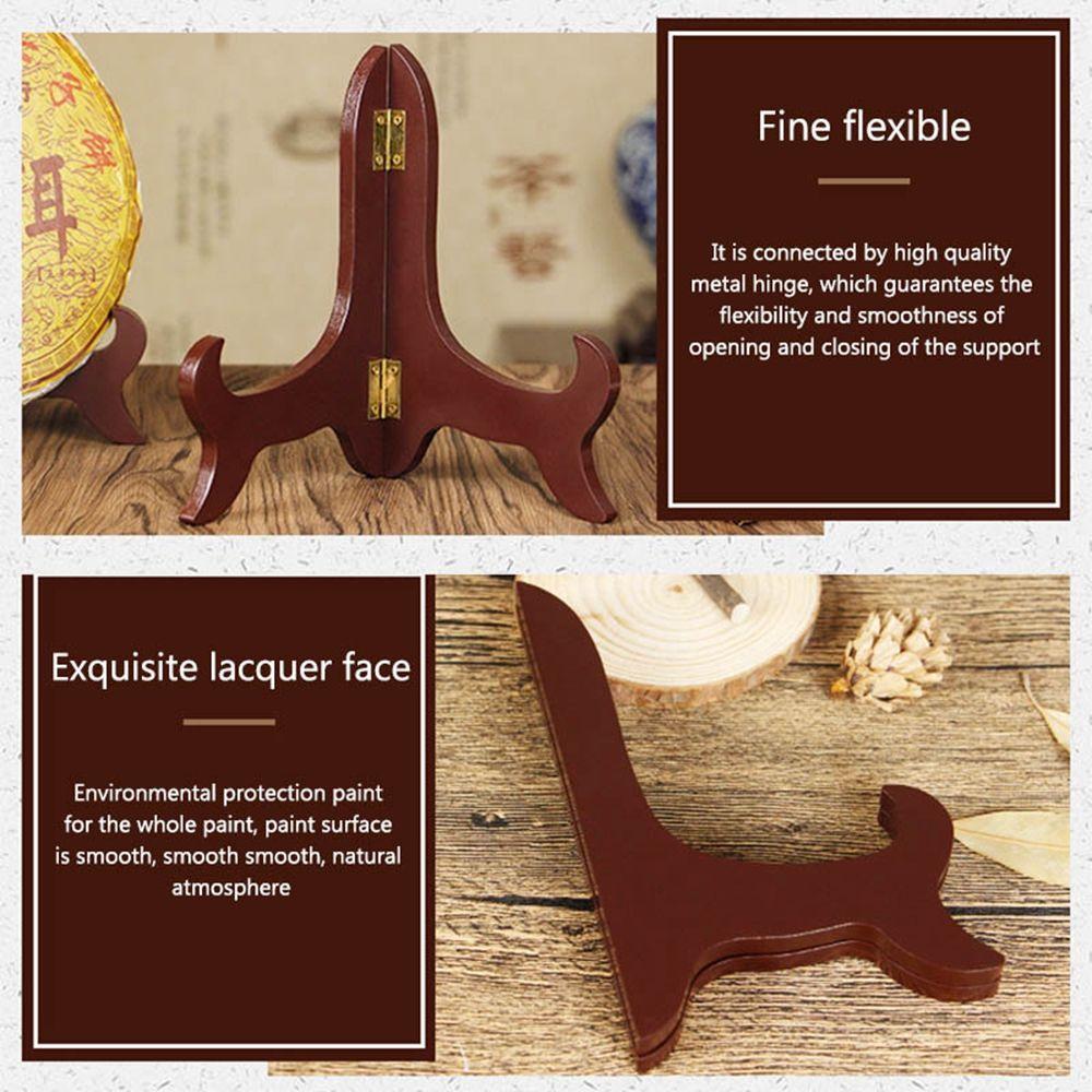 Основа Высококлассная Фотография Домашний Декор Подставка для Тарелок Деревянная Подставка Дисплей Подставка Держатель для Фотографий