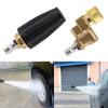 Car Pressure Washer Accessory Turbo Nozzles Sprayer For High Pressure Water Gun For Quick Connector Rotary Pivoting Coupler Jet Sprayer