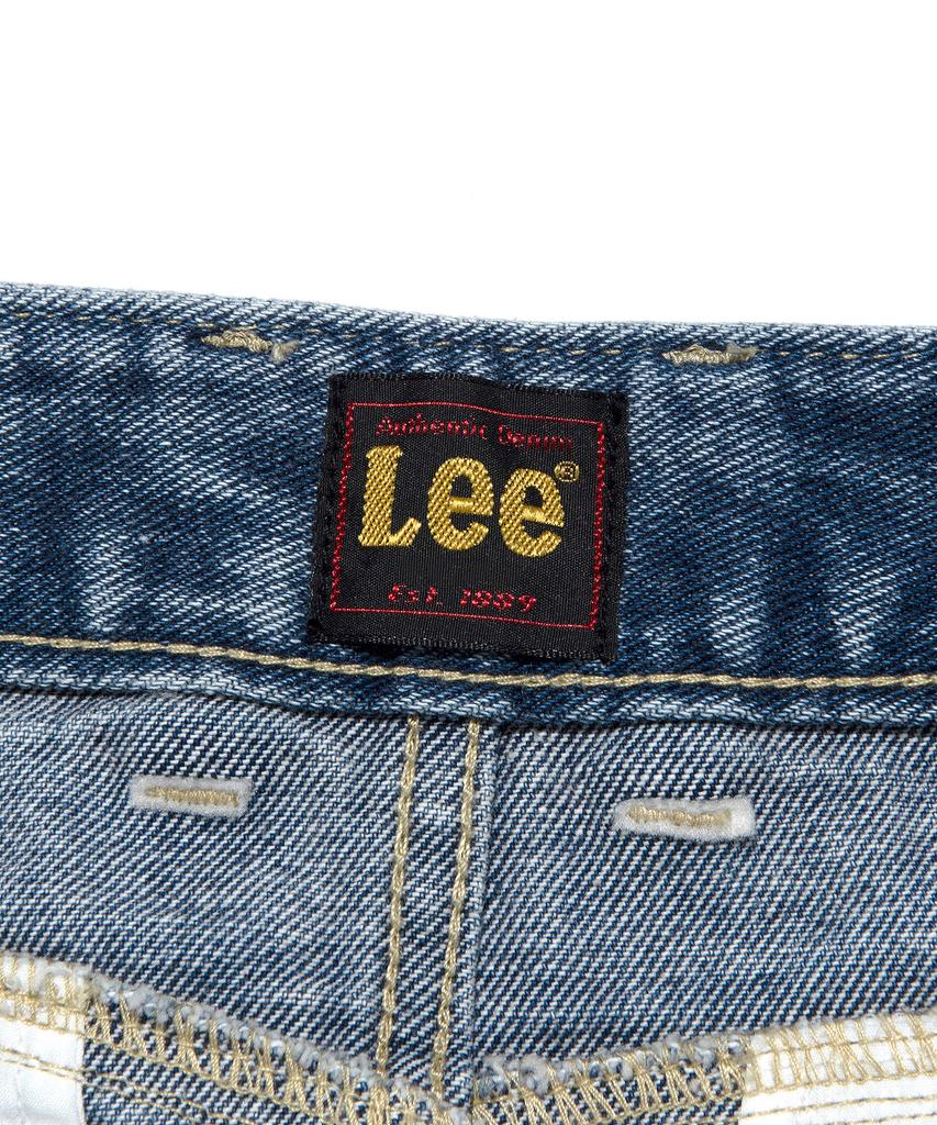 Lee Women Cargo Denim Mini Skirt Indigo Medium