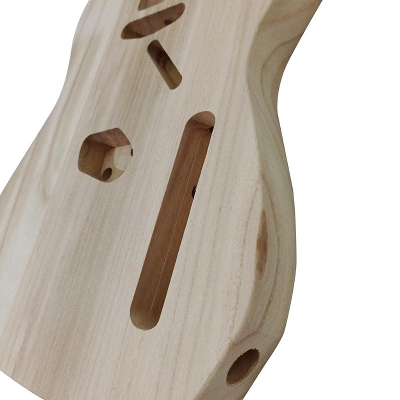 Необработанный корпус гитары, полированное дерево, для DIY, аксессуары для гитары T-style