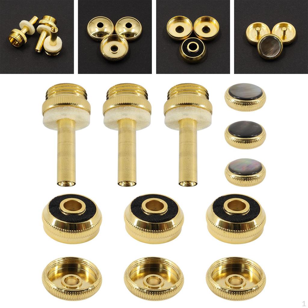 Аксессуар для трубы, портативный, простой в установке, аксессуары для музыкальных инструментов, кнопки для ремонта