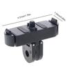 Quick Attach Magnetic Base For 13 Action Camera with Secure Two Claw Designing and Universal 1/4Inch Screw Fixation
